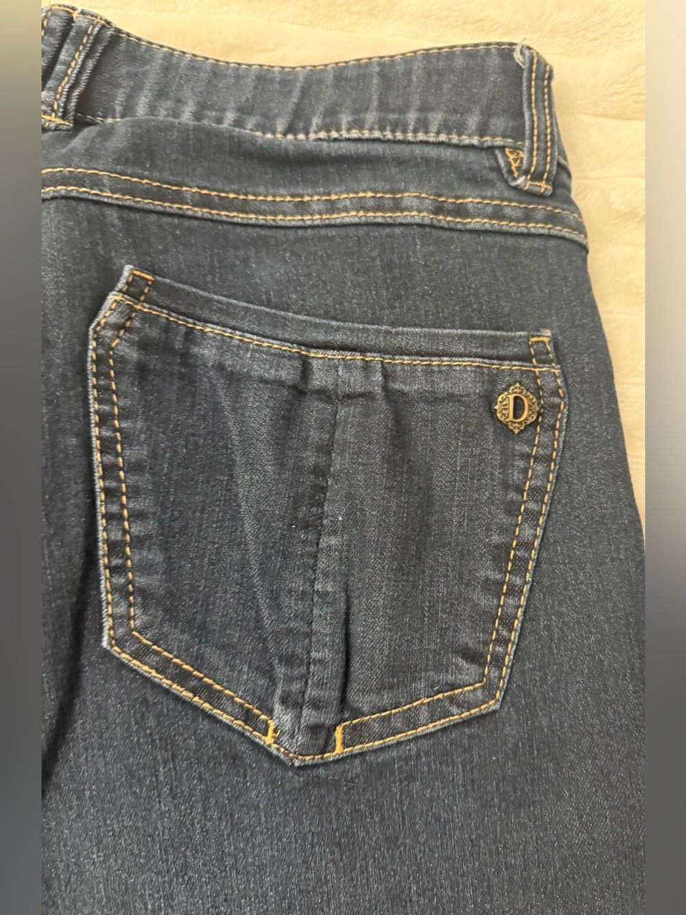 “NWOT” Democracy Dark Indigo Flare Jeans - Picture 8 of 8